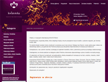 Tablet Screenshot of kwiatoteka.pl